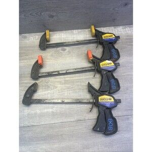 Irwin 6 Inch Quick Grip Medium Duty Bar Clamps Set Of 3